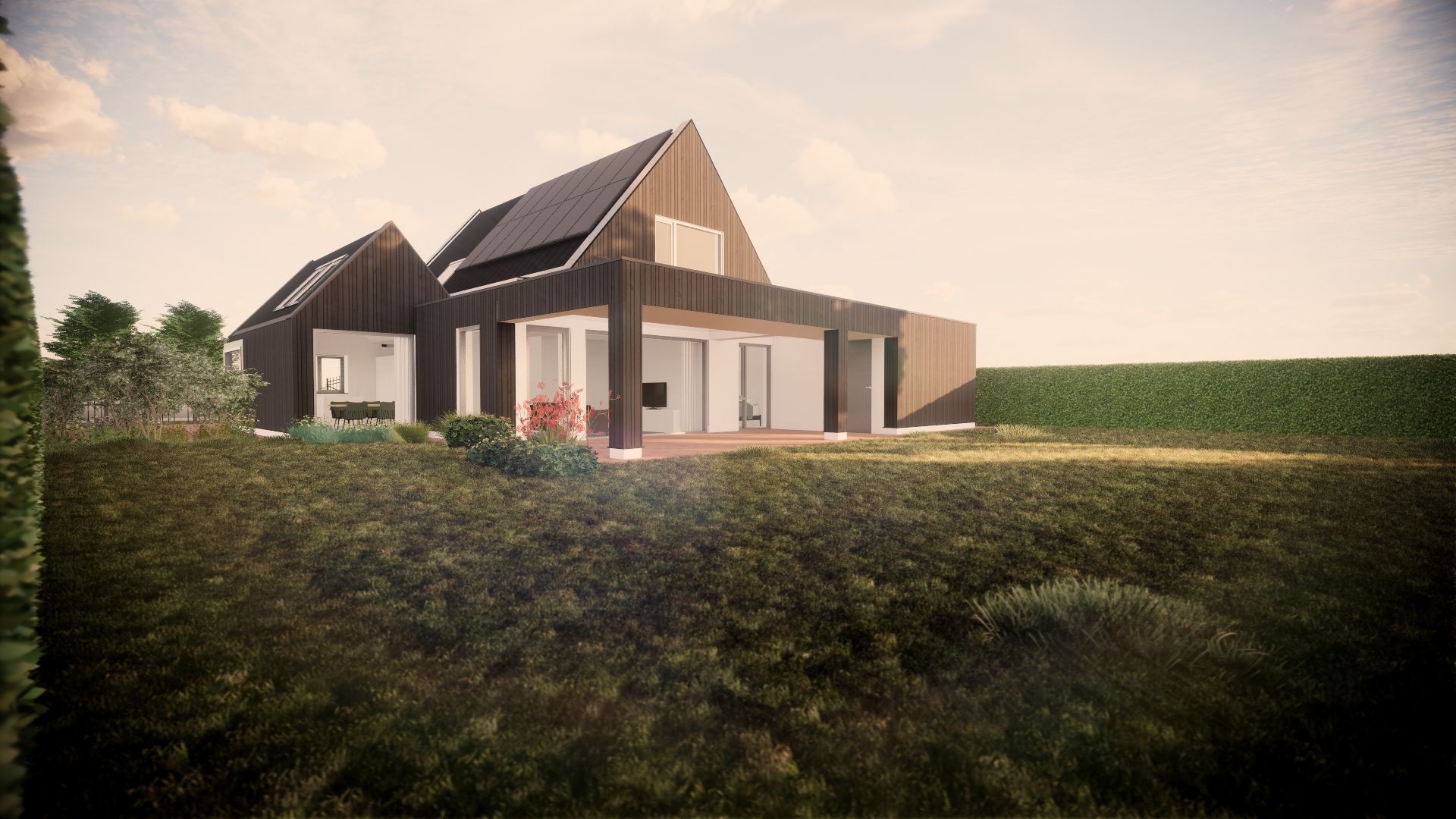 ontwerp nieuwbouwwoning in Heino door Nonon Architectuur (Ronald Grotenhuis)