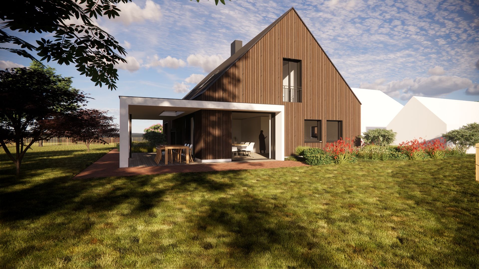 ontwerp van nieuwbouw woning in buitengebied in de regio Raalte